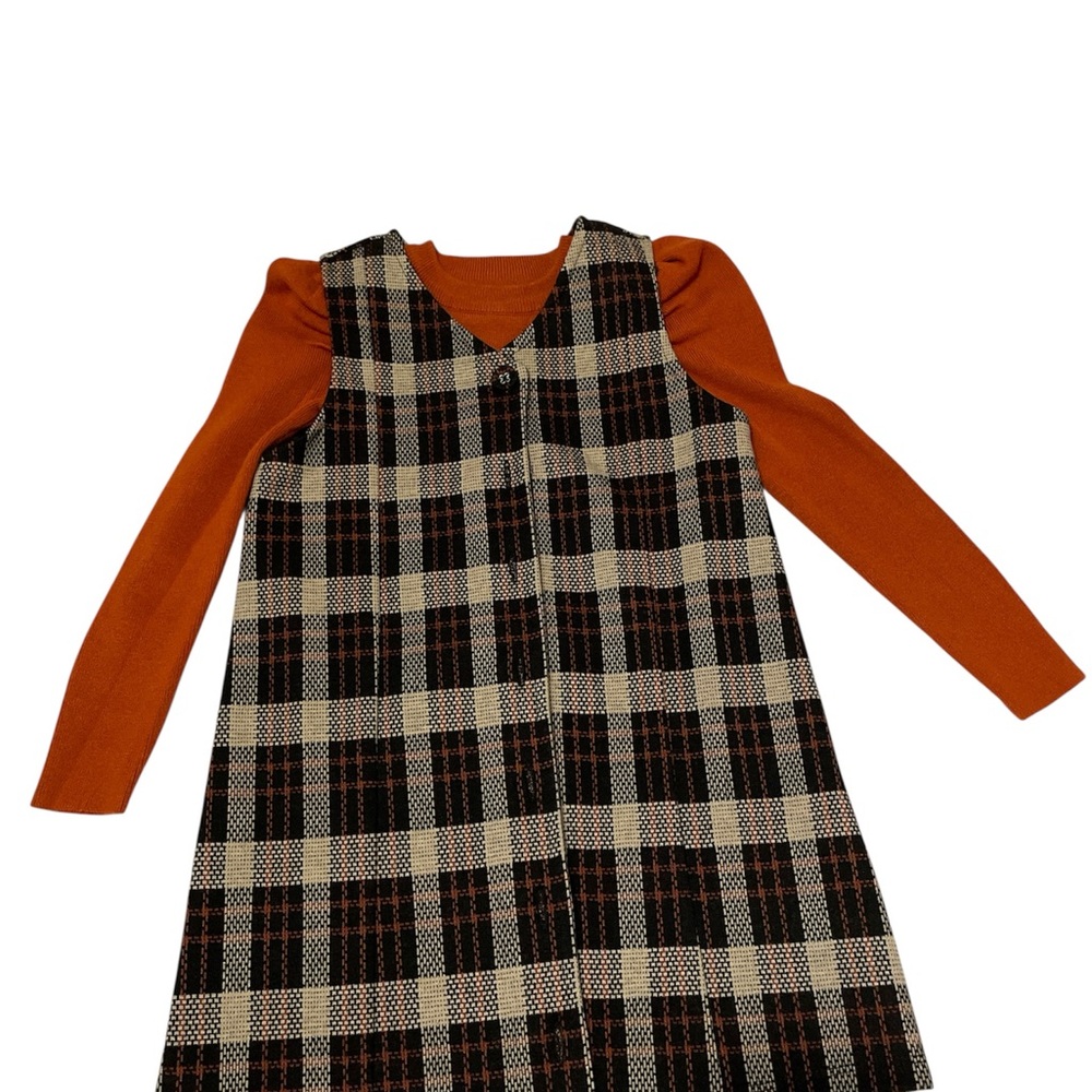 GB Girls Orange Knit Top